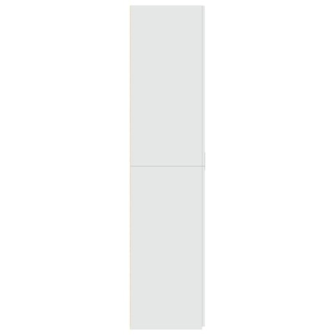 VidaXL Vysoká skrinka biela 80x42,5x185 cm kompozitné drevo