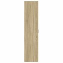 VidaXL Vysoká skrinka, dub sonoma 30x42,5x185 cm, kompozitné drevo