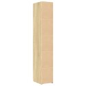 VidaXL Vysoká skrinka, dub sonoma 30x42,5x185 cm, kompozitné drevo