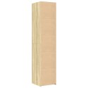 VidaXL Vysoká skrinka, dub sonoma 40x42,5x185 cm, kompozitné drevo