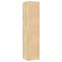 VidaXL Vysoká skrinka, dub sonoma 40x42,5x185 cm, kompozitné drevo