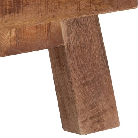 VidaXL TV skrinka 110x30x40 cm surové mangovníkové drevo