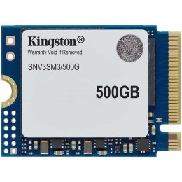 Kingston 500GB NV3 SSD M.2 2230 PCIe 4.0 NVMe, Read: 5,000/ Write: 3,000MB/s