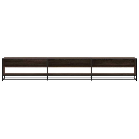 VidaXL TV skrinka hnedý dub 270x40x46 cm kompozitné drevo