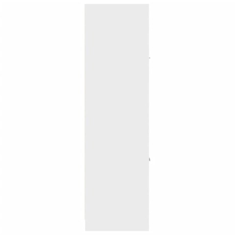 VidaXL Skrinka na lieky biela 40x41x144,5 cm kompozitné drevo