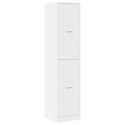 VidaXL Skrinka na lieky biela 40x41x174,5 cm kompozitné drevo