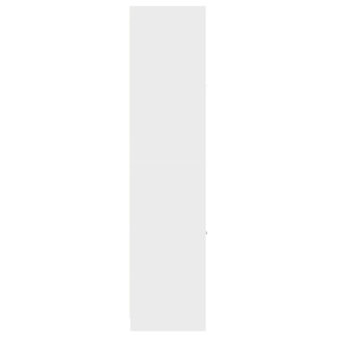 VidaXL Skrinka na lieky biela 40x41x174,5 cm kompozitné drevo