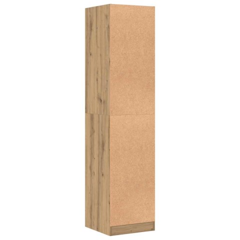 VidaXL Skrinka na lieky dub artisian 40x41x174,5 cm kompozitné drevo