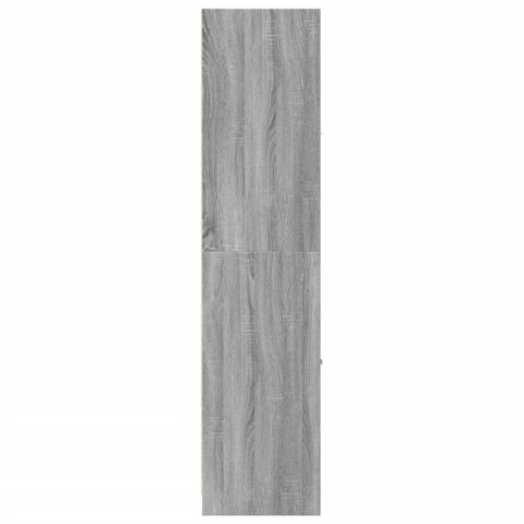 VidaXL Skrinka na lieky sivá sonoma 40x41x174,5 cm kompozitné drevo