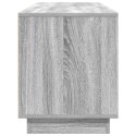 VidaXL TV skrinka s LED, sivý dub sonoma 160,5x41x50 cm
