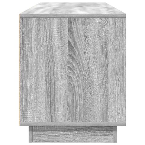 VidaXL TV skrinka s LED, sivý dub sonoma 160,5x41x50 cm