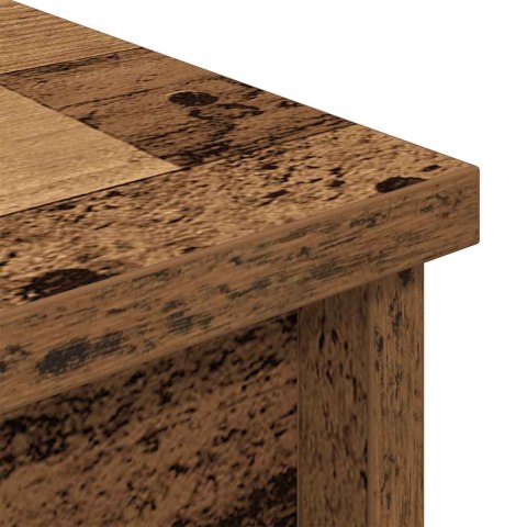 VidaXL Vysoká skrinka staré drevo 50x35x180 cm kompozitné drevo