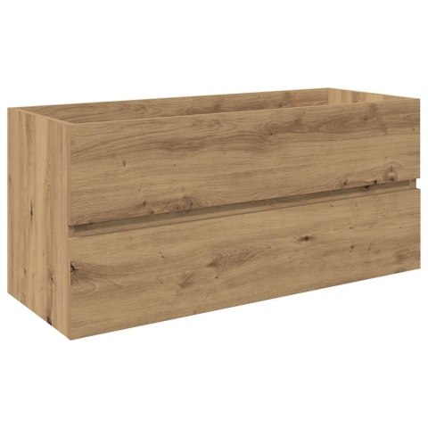 VidaXL drezová skrinka so vstavaným umývadlom a batériou Artisan Dub