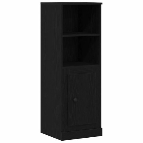VidaXL Highboard Čierny dub 132 x 35,5 x 103,5 cm Kompozitné drevo