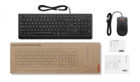 Lenovo Klawiatura i mysz przewodowa 4X31R64439