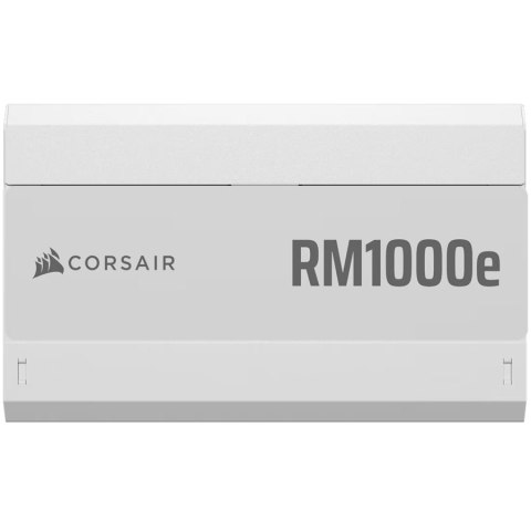 CORSAIR RM1000e White, 1000 Watt, Cybenetics Gold Certified, Fully Modular