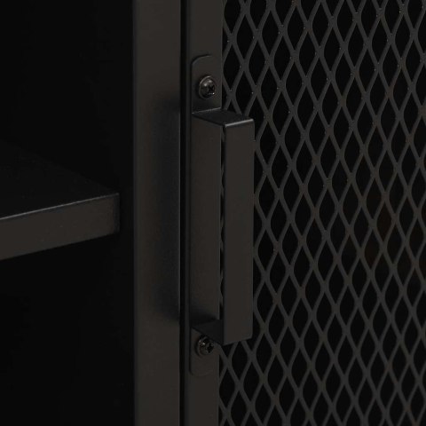 VidaXL TV skrinka hnedá 105x36x47 cm kov a MDF