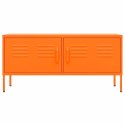 VidaXL TV skrinka oranžová 105x35x50 cm oceľ