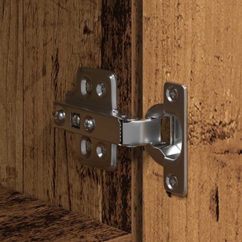 VidaXL Highboard Staré drevo 40 x 42,5 x 185 cm