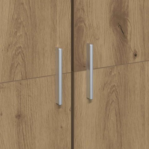 VidaXL Highboard dub artisan 60 x 35 x 180 cm Kompozitné drevo