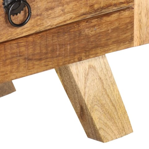 VidaXL TV skrinka 110x30x40 cm masívne mangovníkové drevo