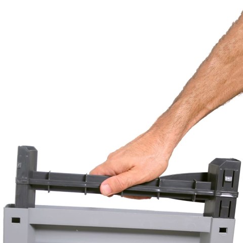 VidaXL Plastová skrinka 65x45x97 cm