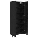 VidaXL Highboard 2 pcs Čierny dub Kompozitné drevo