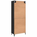 VidaXL Highboard 2 pcs Čierny dub Kompozitné drevo