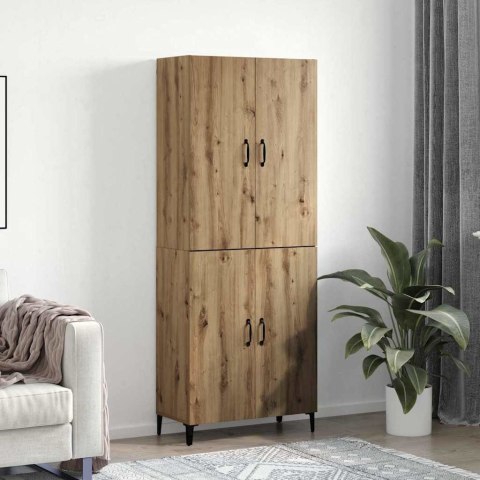 VidaXL Highboard 2 pcs Remeselný dub Kompozitné drevo