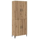 VidaXL Highboard 2 pcs Remeselný dub Kompozitné drevo