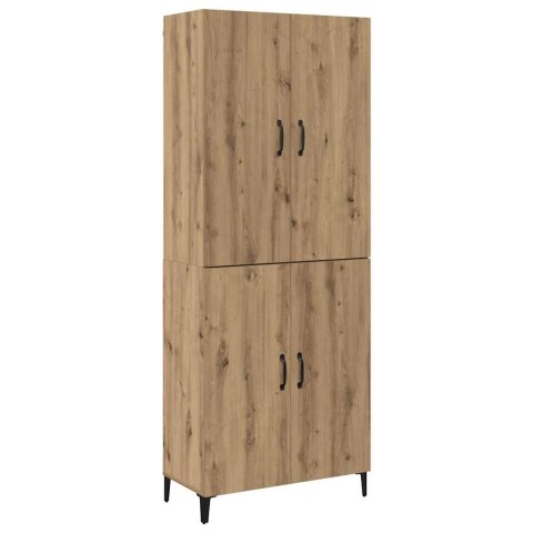 VidaXL Highboard 2 pcs Remeselný dub Kompozitné drevo