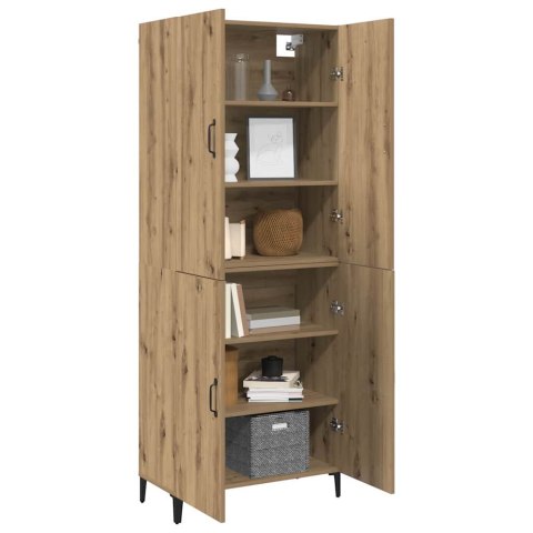 VidaXL Highboard 2 pcs Remeselný dub Kompozitné drevo