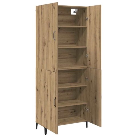 VidaXL Highboard 2 pcs Remeselný dub Kompozitné drevo