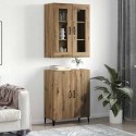 VidaXL Highboard 2 pcs Remeselný dub Kompozitné drevo
