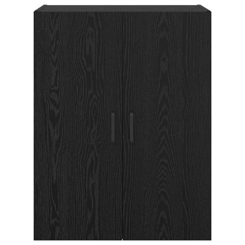 VidaXL Nástenná skrinka Nástenný 2 pcs Čierny dub 69,5 x 34 x 90 cm