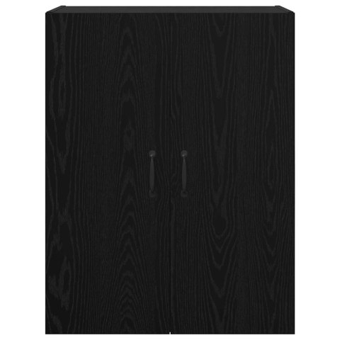 VidaXL Nástenná skrinka Nástenný 2 pcs Čierny dub 69,5 x 34 x 90 cm