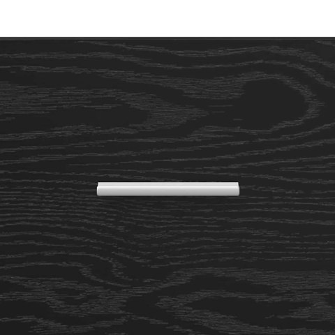 VidaXL Highboard Čierny dub 40 x 42,5 x 185 cm Kompozitné drevo