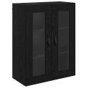 VidaXL Highboard Čierny dub 69,5 x 34 x 90 cm Kompozitné drevo