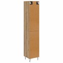 VidaXL Highboard Remeselný dub 34,5 x 34 x 90 cm Kompozitné drevo