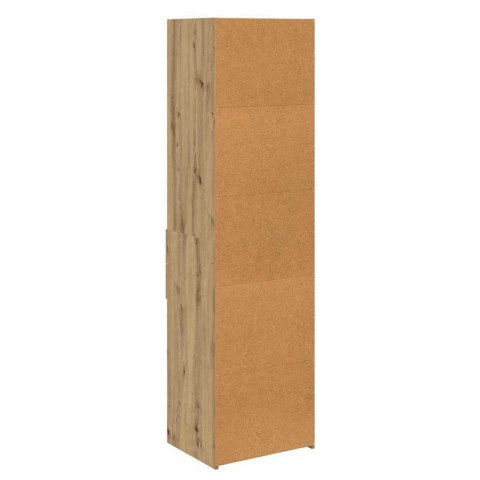 VidaXL Highboard Remeselný dub 50 x 42,5 x 185 cm Kompozitné drevo