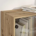 VidaXL Highboard Remeselný dub 68 x 37 x 142 cm Kompozitné drevo