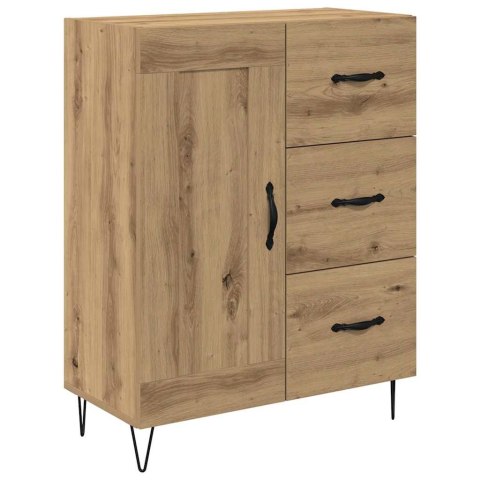VidaXL Highboard Remeselný dub 69,5 x 34 x 90 cm Kompozitné drevo