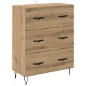 VidaXL Highboard Remeselný dub 69,5 x 34 x 90 cm Kompozitné drevo
