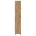 VidaXL Highboard Remeselný dub 69,5 x 34 x 90 cm Kompozitné drevo