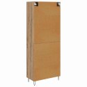 VidaXL Highboard Remeselný dub 69,5 x 34 x 90 cm Kompozitné drevo