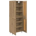 VidaXL Highboard Remeselný dub 69,5 x 34 x 90 cm Kompozitné drevo