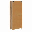 VidaXL Highboard Remeselný dub 69,5 x 34 x 90 cm Kompozitné drevo
