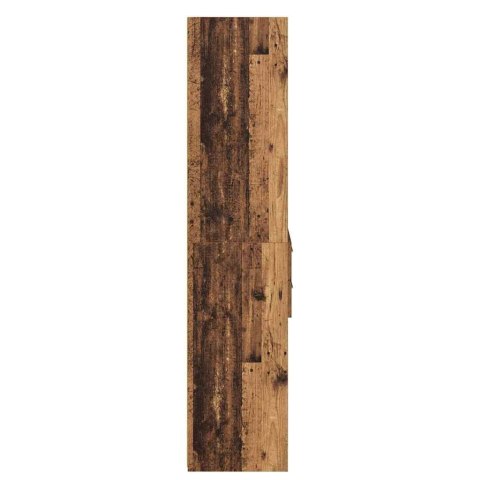 VidaXL Highboard Staré drevo 50 x 42,5 x 185 cm Kompozitné drevo