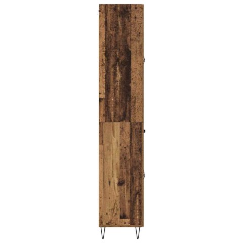 VidaXL Highboard Staré drevo 69,5 x 34 x 90 cm Kompozitné drevo