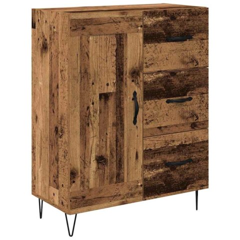 VidaXL Highboard Staré drevo 69,5 x 34 x 90 cm Kompozitné drevo